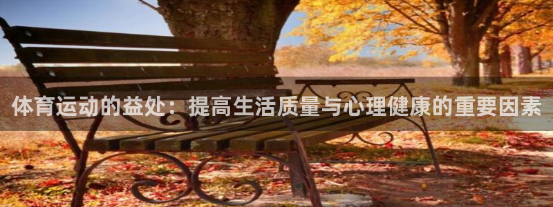 J9官网下载招商电话地址查询:体育运动的益处:提高生活质量与